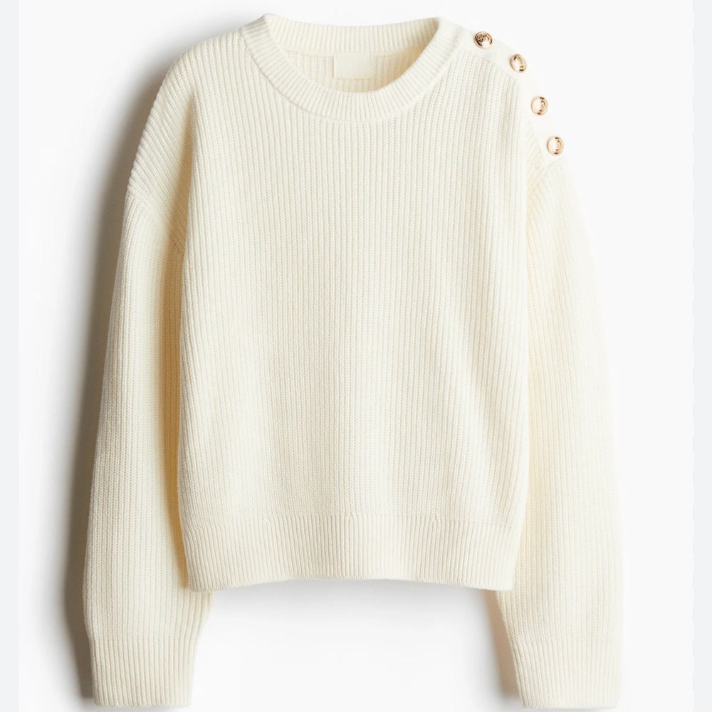 H&M Cream sweater